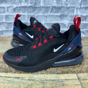Nike Air Max 270 Black White Midnight Navy HJ9565-001 Youth Size 4Y New Rare